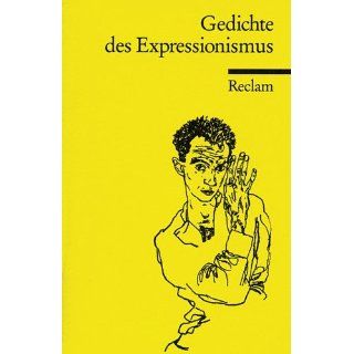 Gedichte des Expressionismus  Dietrich Bode Bücher
