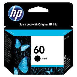 HP 60 Ink Cartridge   Black (CC640WN#140) product details page