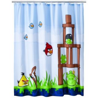 Angry Bird Shower Curtain   72x72 product details page