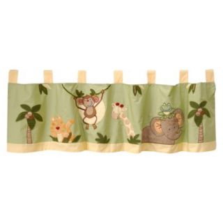 NoJo Jungle Babies Window Valance product details page