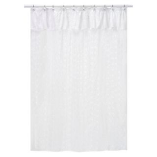 Sweet Jojo Designs Eyelet White Shower Curtain product details page