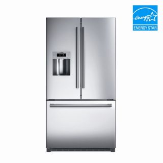 Ver Bosch   Refrigerador con puertas francesas, 25.9 pies³, acero 