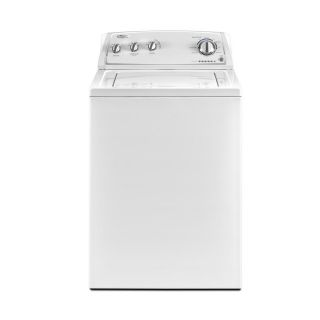 Shop Whirlpool 3.4 cu ft Top Load Washer (White) at Lowes