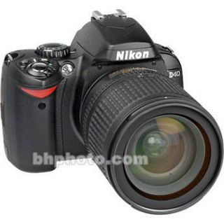 Nikon D40 SLR Digital Camera Kit with 18 135mm Lens 9419 B&H