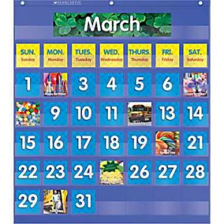 Scholastic Monthly Calendar Pocket Chart  Staples®