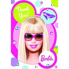 Barbie All Dolled Up Thank You Notes   8 Pack   ShindigZ   Toys R 
