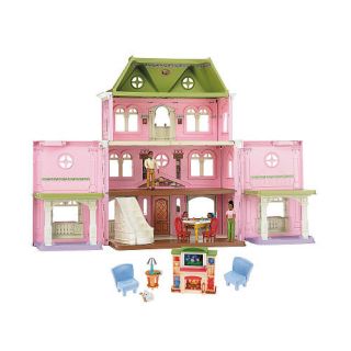 Fisher Price Loving Family Dollhouse with Bonus   African American