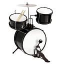 First Act Discovery Junior Drum Set   Black   First Act   