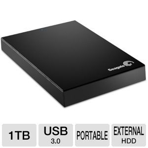 Seagate Expansion STBX1000100 1TB Portable Hard Drive   Drag and Drop 
