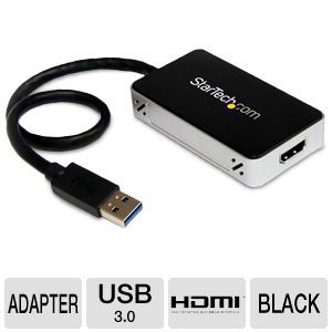 StarTech USB32HDE DVI External Video Card Multi Monitor Adapter   Male 