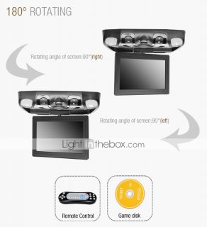 12.1 Inch Roof Mount Car DVD Player with Analog TV Support DVD,SD,USB 