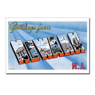 Newark New Jersey NJ Postcards (Package of 8) by tshirts_tshirts