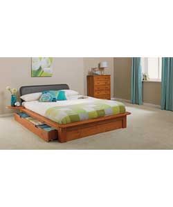 Buy Devon Double Bed Frame   Pine Headboard at Argos.co.uk   Your 