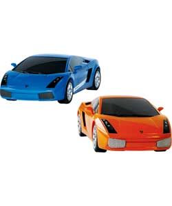 Buy Scalextric Lamborghini Gallardo Orange/Blue 1:32 Scale Cars at 