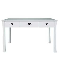 Buy Ashley 3 Drawer Desk   White at Argos.co.uk   Your Online Shop for 