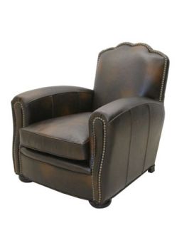 Old Hickory Tannery Laramie Leather Chair   The Horchow Collection