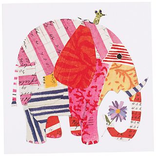 Buy Art Group Big Elephant Little Mouse Greeting Card online at 