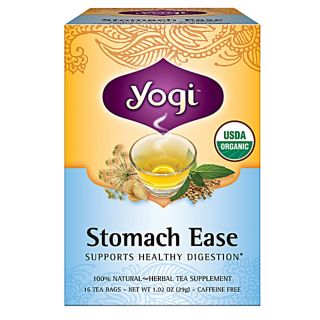 Yogi Organic Stomach Ease Herbal Tea    16 Tea Bags   Vitacost 