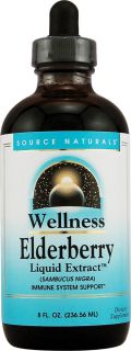 Source Naturals Wellness Elderberry Liquid Extract™    8 fl oz 
