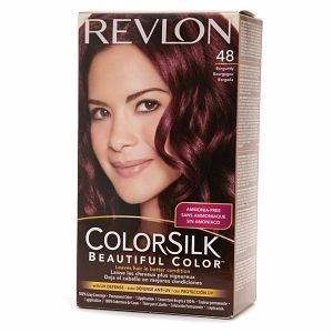 Buy Revlon Colorsilk Beautiful Color, Burgundy 48 & More  drugstore 