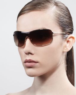High Street Mirrored Shield Sunglasses   