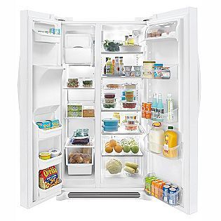 Frigidaire 26.0 cu. ft. Side by Side Refrigerator   Pearl White ENERGY 