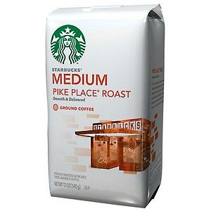 Buy Starbucks Coffee Pike Place Medium Roast, Ground & More 