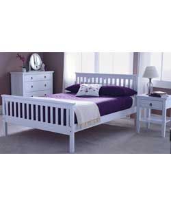 Buy Atlantis Double Bed Frame   White at Argos.co.uk   Your Online 