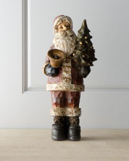Father Christmas Santa Figure   The Horchow Collection