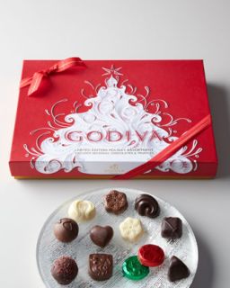 Godiva Holiday Gift Box Chocolates   The Horchow Collection