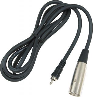 Live Wire XLR(M) RCA Audio Cable (X5P)