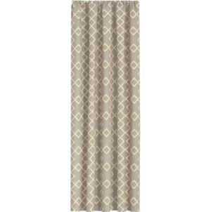 Wallace White 52x63 Grommet Curtain Panel in Curtains  Crate and 