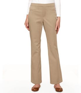 Easy Stretch Pants, Pull On Twill Casual   at L.L.Bean