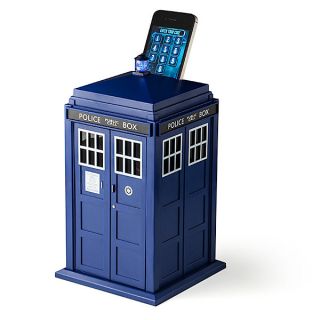 ThinkGeek :: Doctor Who TARDIS Smart Safe for iPhone & Android