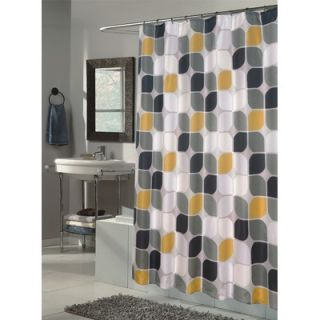 Carnation Home Fashions Metro Extra Long Fabric Shower Curtain   SC 