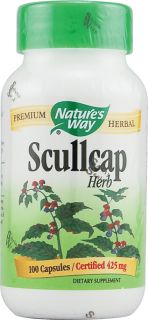 Natures Way Scullcap Herb    100 Capsules   Vitacost 
