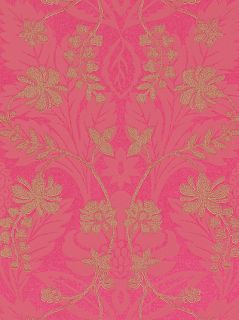 Buy Harlequin Wallpaper, Akira 25411, Fuchsia / Gold online at 