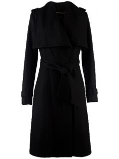 Buy Ted Baker Vasilis Long Wrap Coat, Black online at JohnLewis 