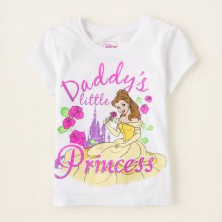 baby girl   graphic tees   Princess Belle graphic tee  Childrens 