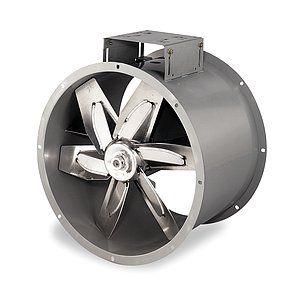 DAYTON ELECTRIC MANUFACTURING CO. Tubeaxial Fan,33 5/8 In. W,46 5/8 In 