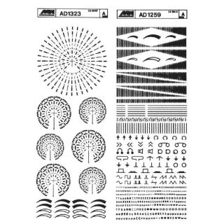SENO SENO Symbole für gedruckte Schaltungen Bogengröße 90 x 250 mm 