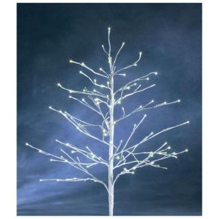 Lichterzweig 120 Warm Weiß LED Weiß (Ø x H) 50 cm x 90 cm 