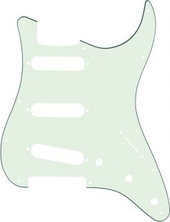 Fender American Standard Stratocaster 11 Hole Pickguard   Mint Green 