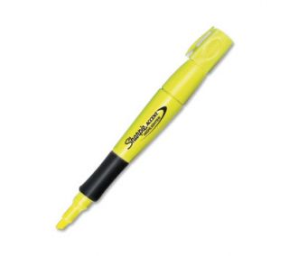 Sharpie Grip Highlighters, 12 Fluorescent Yellow Highlighters