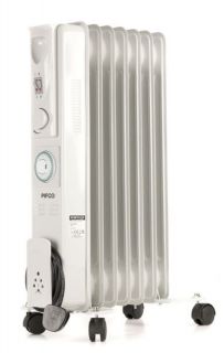 Pifco P43003ZT 1500W Tall 7 Fin Oil Filled Radiator  Ebuyer