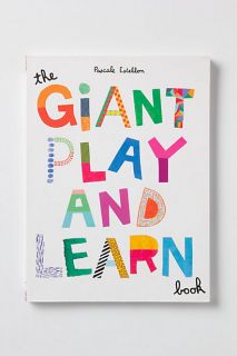 Giant Play And Learn Book   Anthropologie