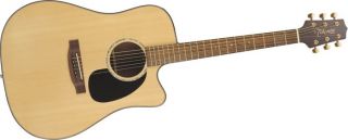 Takamine G340SC Solid Top Cutaway Dreadnought Acoustic Guitar 