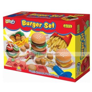 Wholesale Fouxmen Hamburger Play House Kids Educational Toys Set 