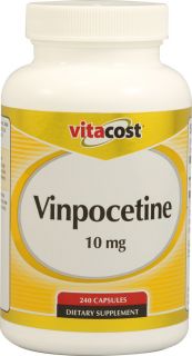 Vitacost Vinpocetine    10 mg   240 Capsules   Vitacost 