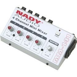 Nady MM 141 4 Channel Mini Mixer (10220 25)